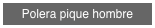 Polera pique hombre